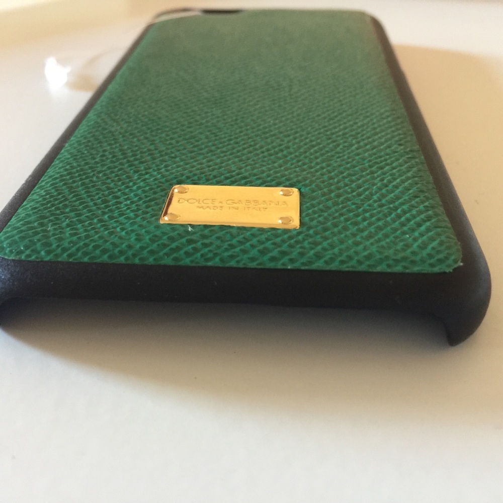 DOLCE & GABBANA TEXTURED LEATHER IPHONE 6 NWOT - Picture 5 of 5